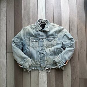 Amiri Reverse Trucker Bomber Jacket